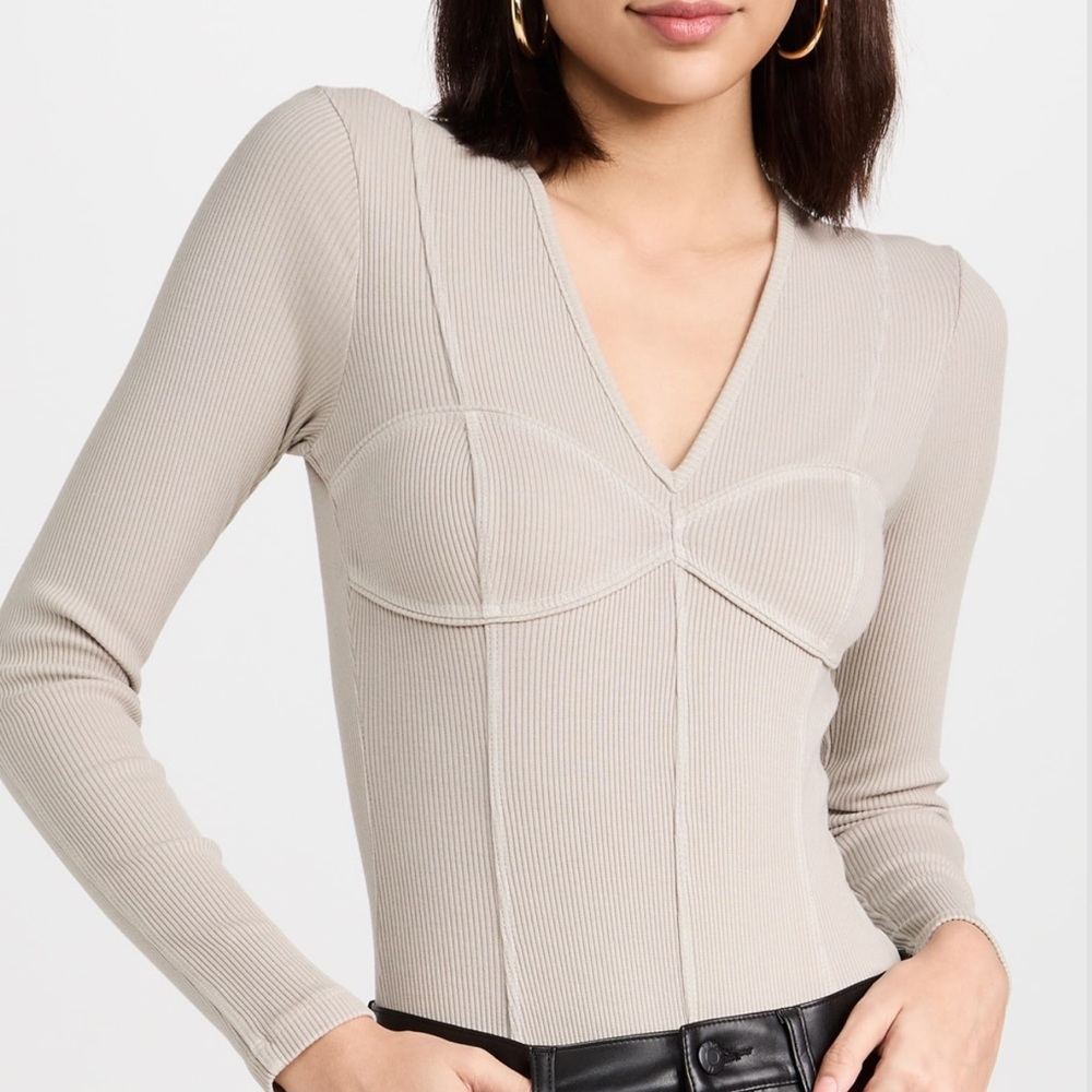 Agolde Devlin Thong Bodysuit